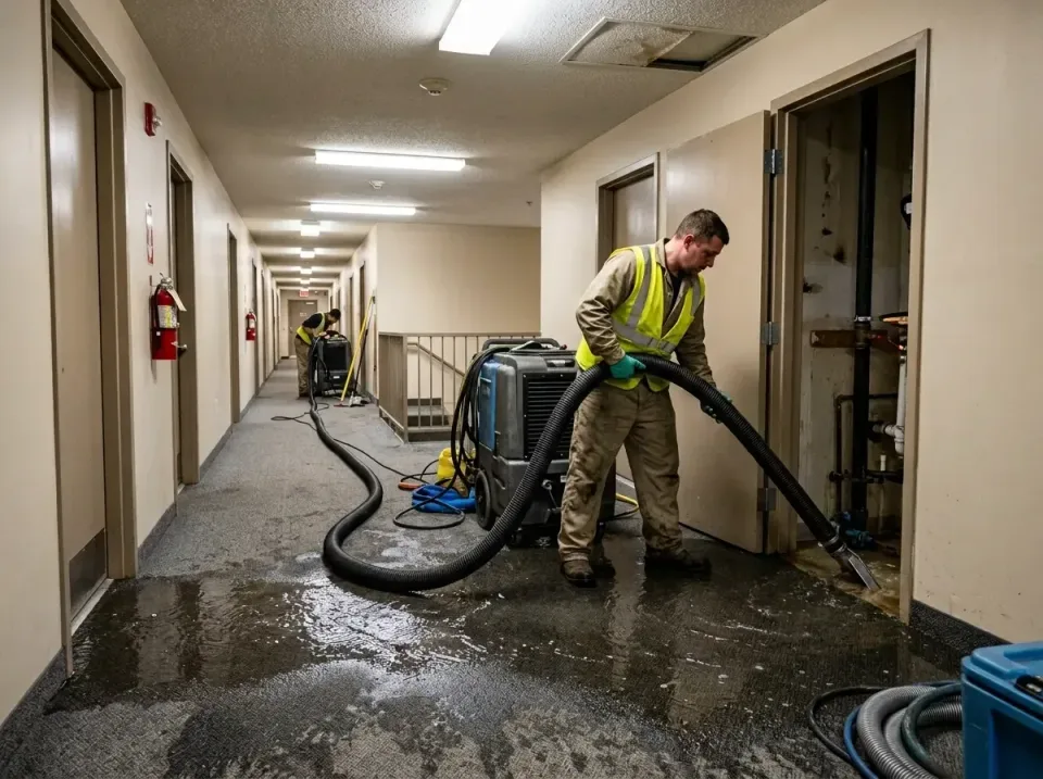 multi-unit-apartment-hallway-f-005 — frequently asked questions, Emergency Burst Pipe Water Extraction & Removal in Vestavia…